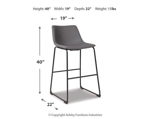 Centiar Pub Height Bar Stool - De Avenue Furniture