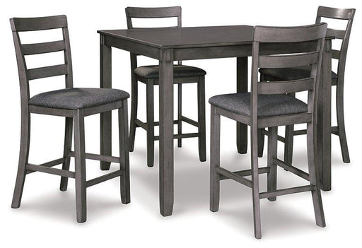 Bridson Counter Height Dining Table and Bar Stools (Set of 5) - De Avenue Furniture