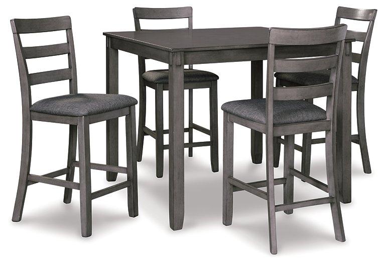 Bridson Counter Height Dining Table and Bar Stools (Set of 5) - De Avenue Furniture