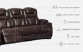 Warnerton Power Reclining Sofa - De Avenue Furniture