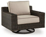 Coastline Bay Outdoor Swivel Lounge with Cushion - De Avenue Furniture