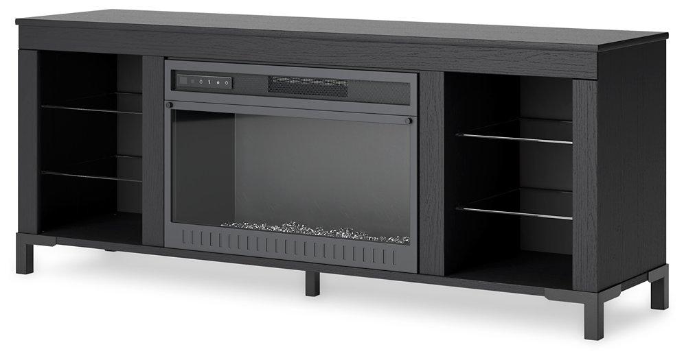 Cayberry Entertainment Center with Electric Fireplace - De Avenue Furniture