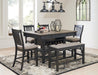 Tyler Creek Counter Height Dining Set - De Avenue Furniture