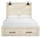 Cambeck Bed with 2 Storage Drawers - De Avenue Furniture