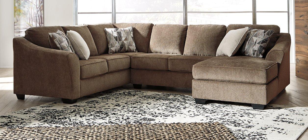 Graftin 3-Piece Sectional with Chaise - De Avenue Furniture