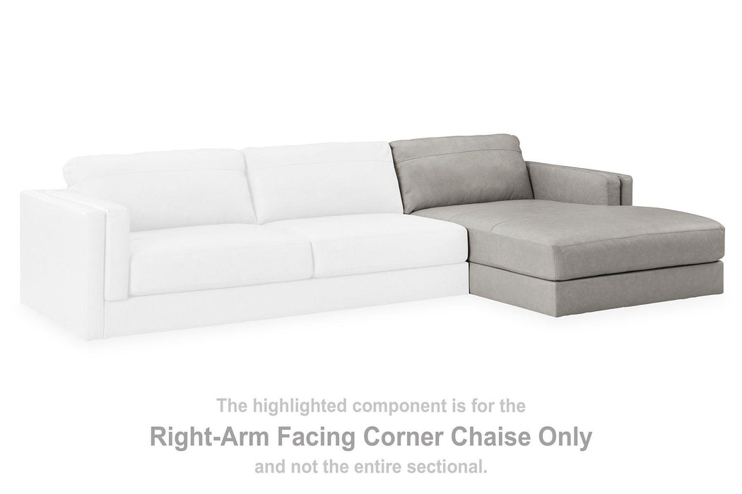 Amiata Sectional with Chaise - De Avenue Furniture