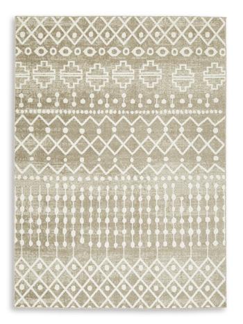 Bunchly 4'11" x 7'2" Washable Rug - De Avenue Furniture
