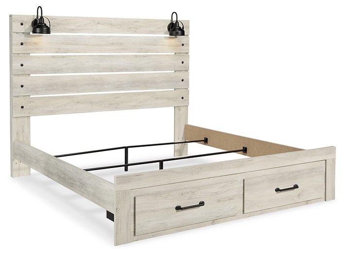 Cambeck Bed with 2 Storage Drawers - De Avenue Furniture