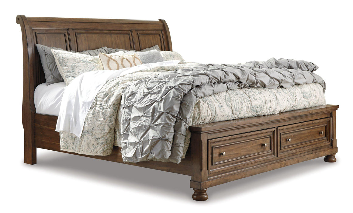 Flynnter Bed with 2 Storage Drawers - De Avenue Furniture
