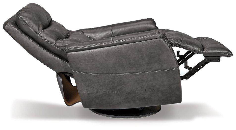 Riptyme Swivel Glider Recliner - De Avenue Furniture