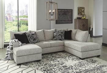Megginson 2-Piece Sectional with Chaise - De Avenue Furniture