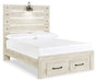 Cambeck Bed with 2 Storage Drawers - De Avenue Furniture
