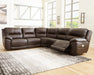 Dunleith Power Reclining Sectional - De Avenue Furniture