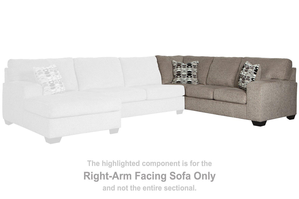 Ballinasloe 3-Piece Sectional with Chaise - De Avenue Furniture