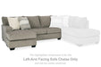 Creswell 2-Piece Sectional with Chaise - De Avenue Furniture