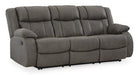 First Base Reclining Sofa - De Avenue Furniture
