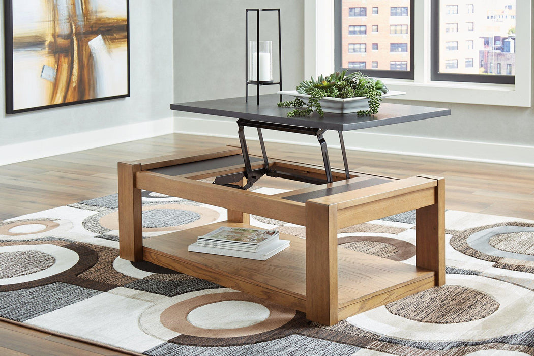 Quentina Lift Top Coffee Table - De Avenue Furniture