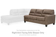 Navi 2-Piece Sectional Sofa Sleeper Chaise - De Avenue Furniture