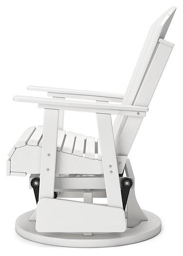 Hyland wave Outdoor Swivel Glider Chair - De Avenue Furniture