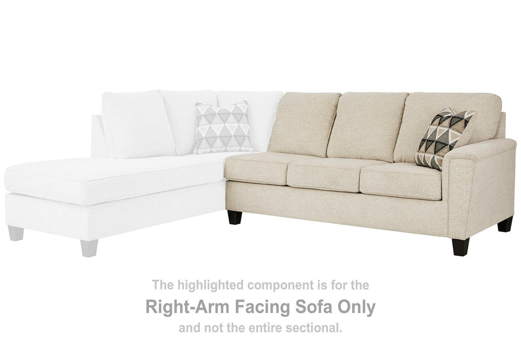 Abinger 2-Piece Sectional with Chaise - De Avenue Furniture