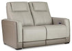 Battleville Power Reclining Loveseat - De Avenue Furniture