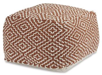 Brynnsen Pouf - De Avenue Furniture