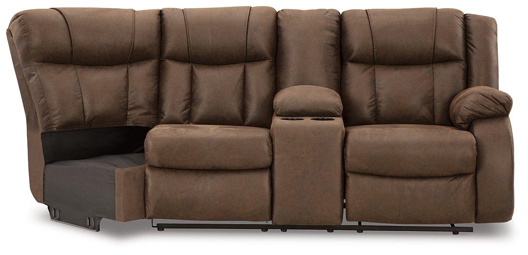Trail Boys 2-Piece Reclining Sectional - De Avenue Furniture