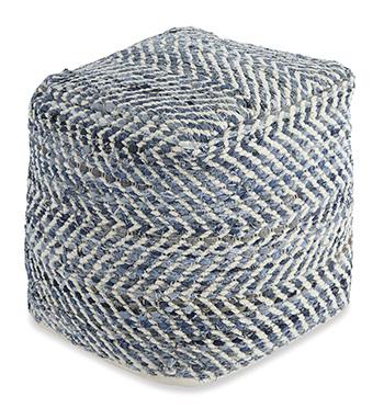 Chevron Pouf - De Avenue Furniture
