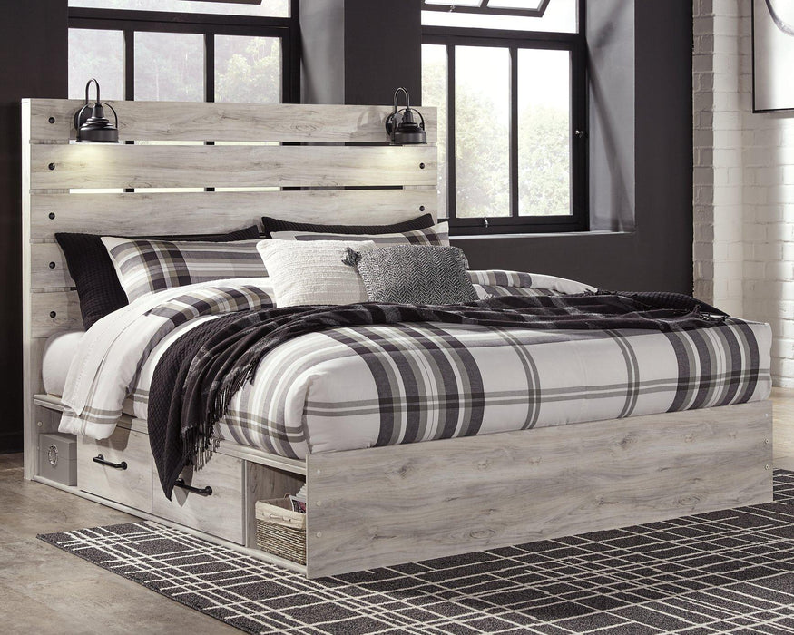 Cambeck Bed with 4 Storage Drawers - De Avenue Furniture