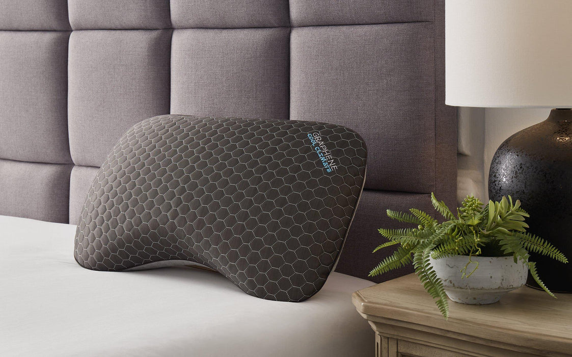 Zephyr 2.0 Graphene Curve Pillow (6/Case) - De Avenue Furniture