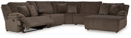 Top Tier Reclining Sectional with Chaise - De Avenue Furniture
