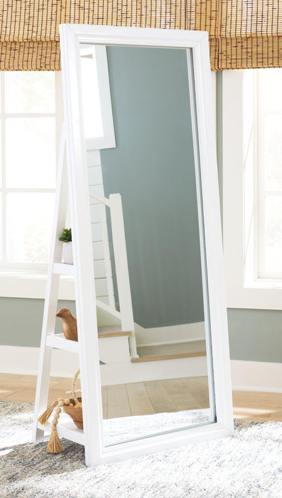 Evesen Floor Standing Mirror/Storage - De Avenue Furniture