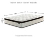 Chime 12 Inch Hybrid Mattress in a Box - De Avenue Furniture