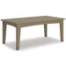 Hyland wave Outdoor Coffee Table - De Avenue Furniture