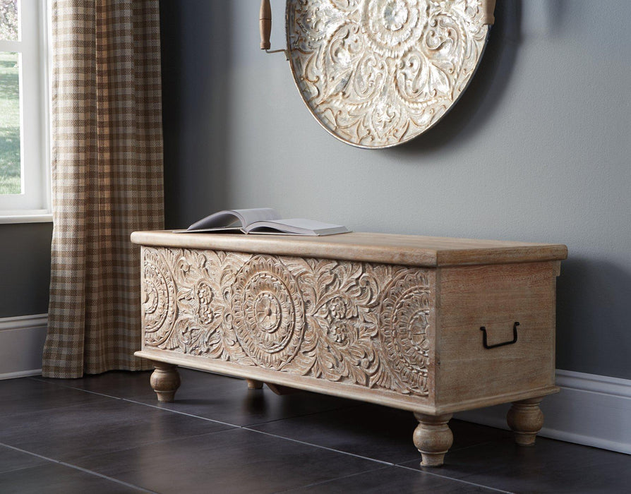 Fossil Ridge Storage Bench - De Avenue Furniture