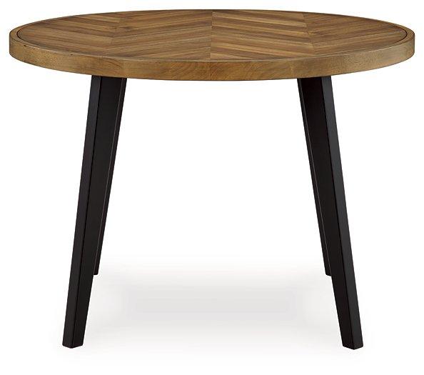 Blondon Dining Table and 4 Chairs (Set of 5) - De Avenue Furniture