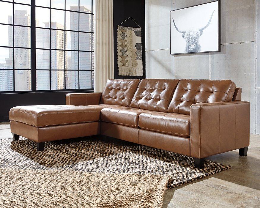 Baskove Sectional with Chaise - De Avenue Furniture