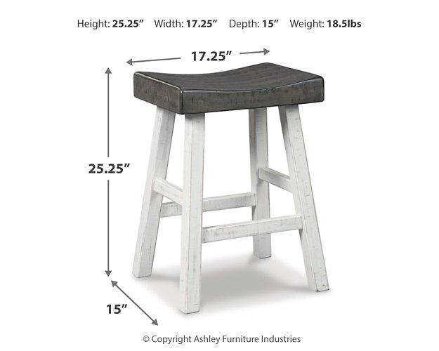 Glosco Counter Height Bar Stool - De Avenue Furniture