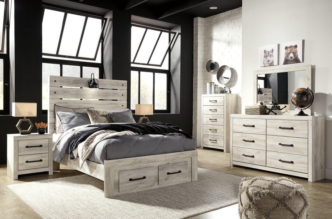 Cambeck Bed with 2 Storage Drawers - De Avenue Furniture