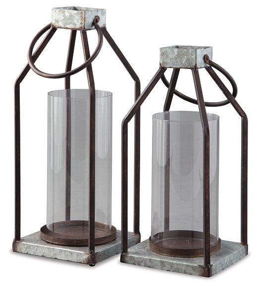 Diedrick Lantern (Set of 2) - De Avenue Furniture
