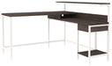 Dorrinson Home Office L-Desk with Storage - De Avenue Furniture