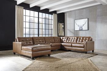 Baskove Sectional with Chaise - De Avenue Furniture