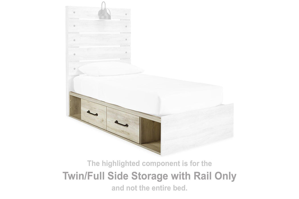 Cambeck Bed with 2 Storage Drawers - De Avenue Furniture