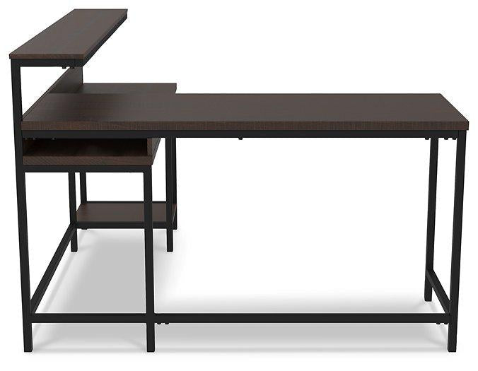 Camiburg Home Office L-Desk with Storage - De Avenue Furniture