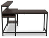 Camiburg Home Office L-Desk with Storage - De Avenue Furniture
