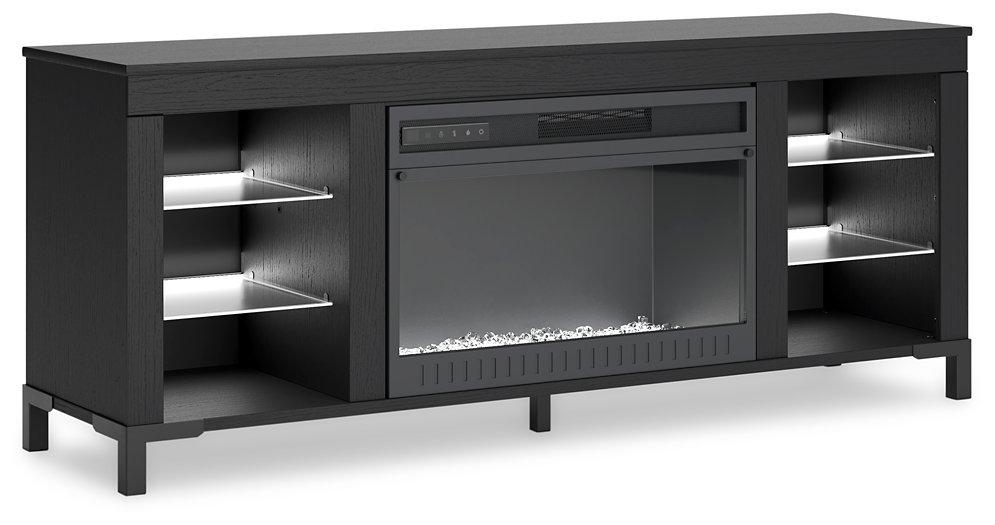 Cayberry Entertainment Center with Electric Fireplace - De Avenue Furniture
