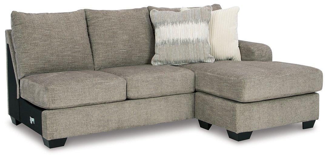 Creswell 2-Piece Sectional with Chaise - De Avenue Furniture