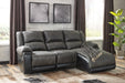 Nantahala 3-Piece Reclining Sectional with Chaise - De Avenue Furniture