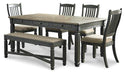 Tyler Creek Dining Set - De Avenue Furniture