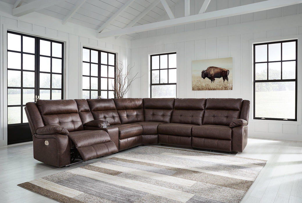 Punch Up Power Reclining Sectional - De Avenue Furniture